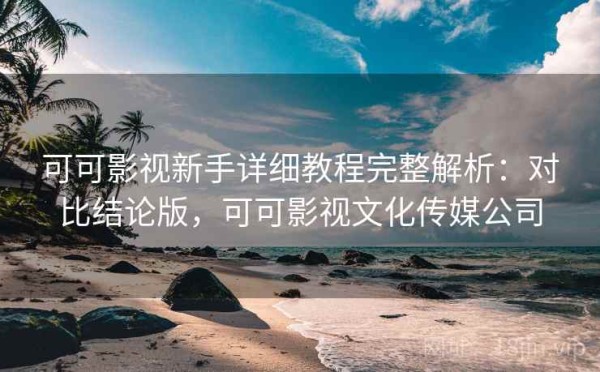 可可影视新手详细教程完整解析：对比结论版，可可影视文化传媒公司